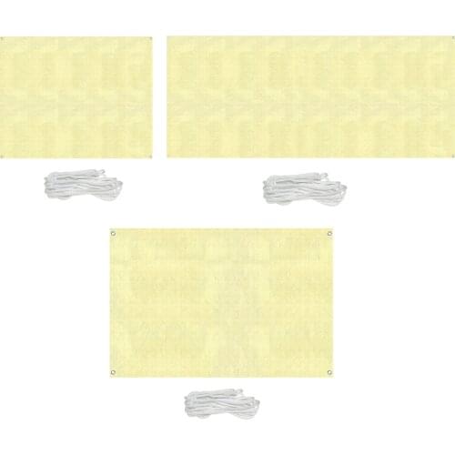 Outdoor Sun Shade Sail Rectangle UV Block Canopy for Patio Backyard Lawn Garden Outdoor Activities