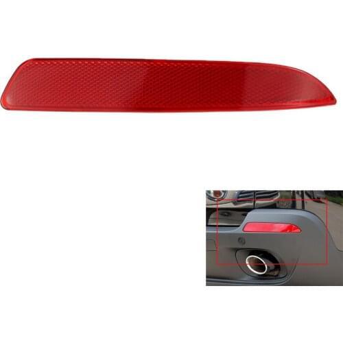1PCS Right Side Rear Bumper Reflector Red Lens Warning Light LAMP Fit for BMW E70 X5 07-2009 Part Number 63217158950