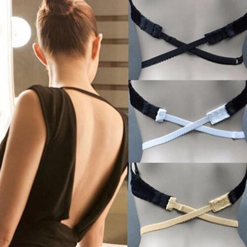 1PC Adjustable Backless Bra Strap Adapter Converter Fully Extender Hook Womens Fashion Bra Strap Adapter Underwear Accessories