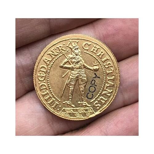 1648 Denmark 2 Dukater COPY COINS 25.5MM
