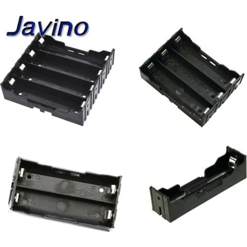 18650 Power Bank Cases 1X 2X 3X 4X 18650 Battery Holder Storage Box Case 1 2 3 4 Slot Batteries Container With Hard Pin ABS