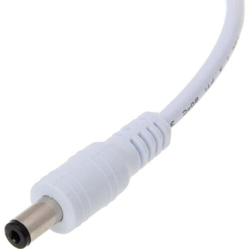 5.5*2.1mm DC Female Male Plug Power On/Off Switch Cable For CCTV LED Strip Light E56B