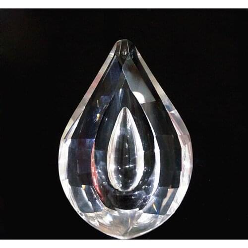 50pcs/lot 76mm Rainbow Window Suncather Chandelier Parts Lighting Accessories Crystal Prisms Hanging Pendants Curtain Home Decor