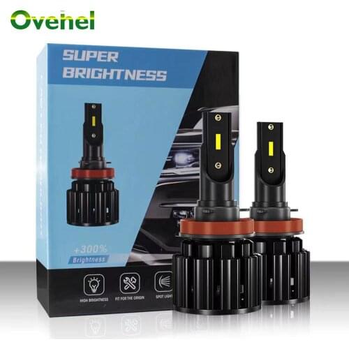 OVEHEL H8 H3 H7 H9 Car Light 110W 22000LM 9006/HB4 9005/HB3 H4 H11 H1 H13 Led Headlight Bulb Super Bright Car Light 12V 6000K