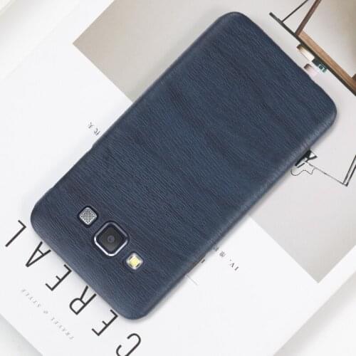 Wood grain PU Leather Phone Case For Samsung Galaxy A3 2015 Soft Silicone Case For Samsung Galaxy A3 2015 Protective Back Shell