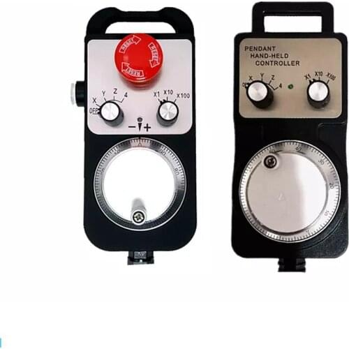 CNC Pulse Generator 4Axis MPG Pendant Handwheel for FAGOR GSK Siemens MITSUBISHI FANUC System 5V manual pulse generator
