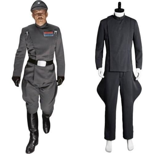 Hot Movie Star Cosplay Wa Imperial Officer Grey Costume Uniform Halloween Carnival Costume