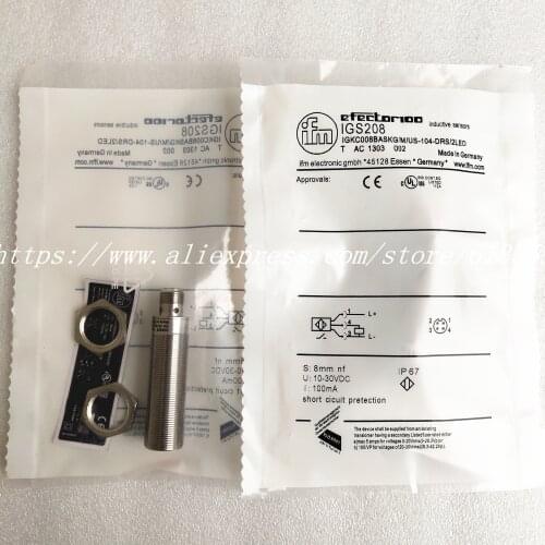 IGS208 IFM PNP NO Proximity Switch Sensor New High Quality