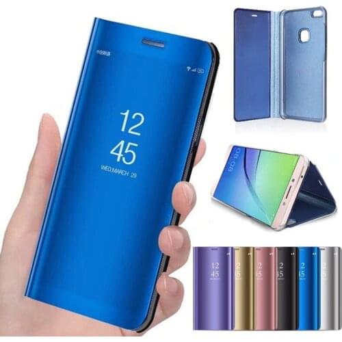 Leather Cover case for Huawei P30 lite MAR-LX1M MAR-LX2J for Huawei P30 Pro P30 Smart Mirror flip leather cases coque fundas