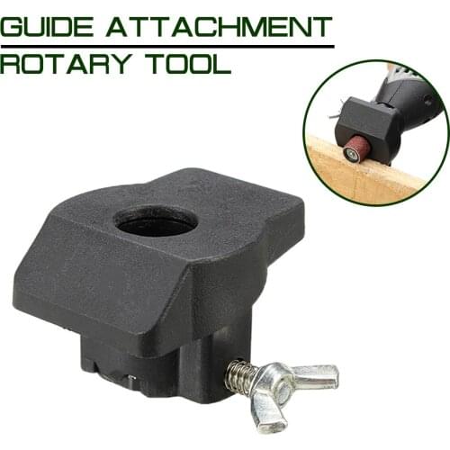 For Dremel and Hilda Sanding Grinding Guide Attachment Rotary Tool For Woodworking DIYAccessories Mini Drill