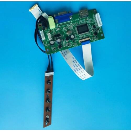 For B140XTN02.1 Controller board 1366×768 LCD DRIVER 30Pin EDP LED monitor SCREEN 14" display DIY KIT VGA