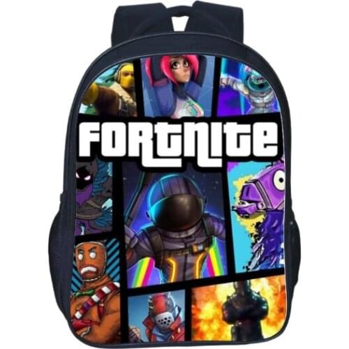 FORTNITES Game Print Teenager Boys Girls Backpack School Bags Kids Backpacks for Boys Children Mochila Escolar