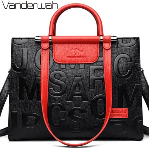 Luxury Brand Sac Women Leather Handbags Bags for Women 2021 Bags Designer Luxury Handbags Letter Lady Hand Bags Bolsa Feminina