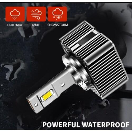 ZTCJL D1S D1R D2S D2R D3S D3R D4S D4R Car Headlight Bulbs LED High Low Beam Conversion Kit 9000LM 70W 6000K For Toyota BMW Audi