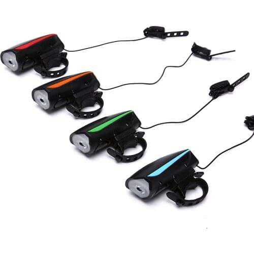120db/110db Multifunction Ultra Bright Electric Horn Bike Bell Electric Bicycle Horn Alarm Bell Bicycle Bell Bike Light MTB Bike