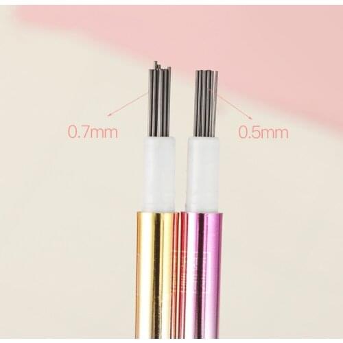 1Box 2B Lead Refill for Mechanical Pencil School Supplies Kawaii Stationery Pencil Lead 0.5mm 0.7mm Writing Accessories