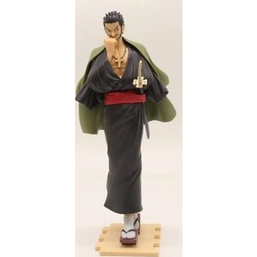 20CM ONE PIECE anime figure Dracule Mihawk PVC action figure collection model toys gifts