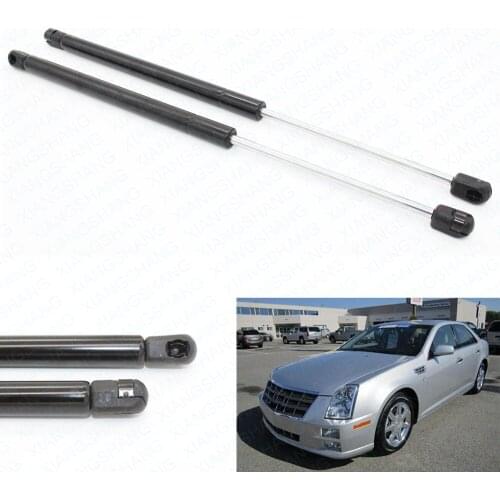 For Cadillac STS Sedan 2005-008 2009 2010 2011 12.56 inch Rear Trunk Boot Gas Charged Lift Supports Struts Prop Rod Arm Shocks