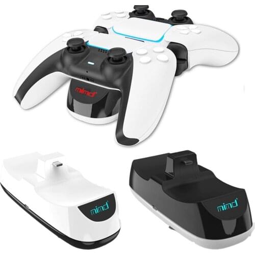 For Playstation 5 PS5 Gamepad Controller Charging Dock Dual Port Charger Base For PS5 Wireless Controller Power Supply