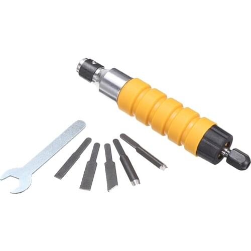Electric Wood Chisel Flexible Shaft Electric Wood Carving Hand Drill Tools Wrench Power Carving Connection Accessories