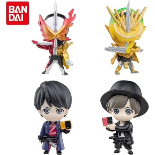 Bandai Genuine Gashapon Kamen Rider Saber Anime Figures Hero Mini Doll Collection Series 01 Action Figure Model Gacha Toys