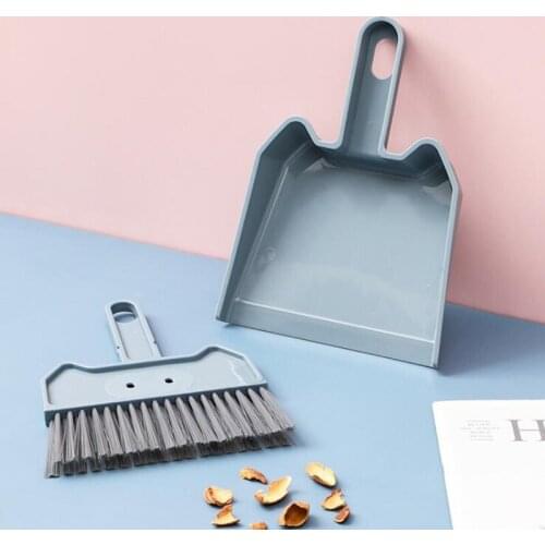 Desktop Broom And Dustpan Set Home Mini Sweep The Floor Sofa Living Room Computer Keyboard Kitchen Multipurpose Cleaning Tools