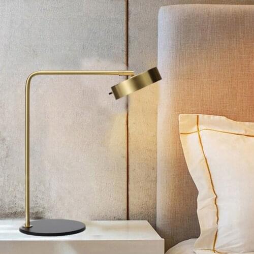 Modern Metal Creative Table Lamp Mirror Front Make-up Desk Lamp Restaurant Bar Villa Hotel Study Lighting TA109