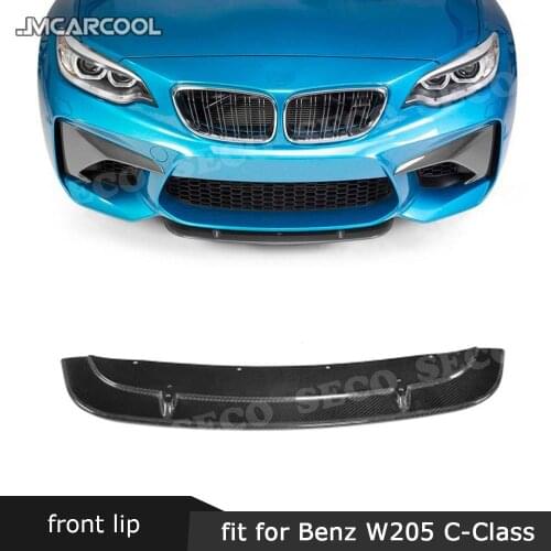 For 2 Series Carbon Fiber Front Lip Spoiler Short Chin For BMW F87 M2 2016 - 2018 Head Bumper shovel Protector Car Styling