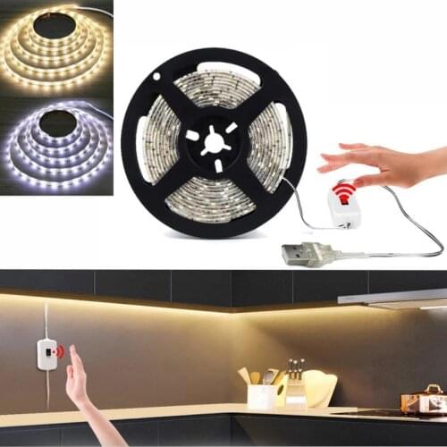 DC 5V Light USB Motion LED Backlight LED TV Cabinet Kitchen LED Light Bar Hand Sweep Swing Switch Sensor Light Diode Light