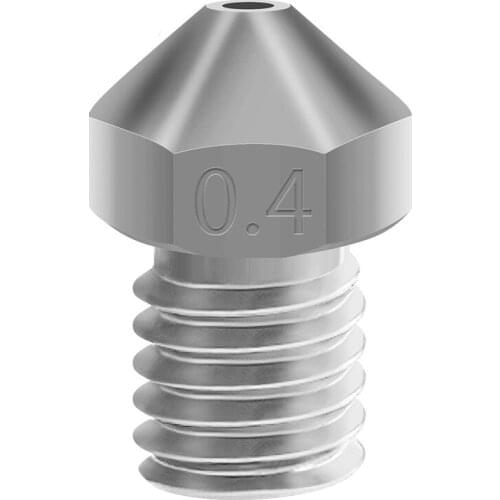 T-V6 Plated Copper Nozzle Durable Non-stick High Performance For 3D Printers M6 Thread For E3D V6 Dragon Hotend Print Accessory