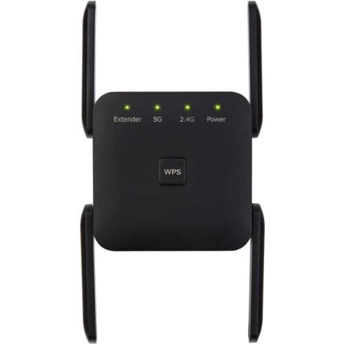 Wifi Range Extender 1200mbps Wifi Booster Repeater Dual Band WPS Wireless Wide Range Wifi Repeater