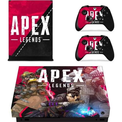 APEX Legends Full Cover Skin Console & Controller Decal Stickers for Xbox One X Skin Stickers Vinyl