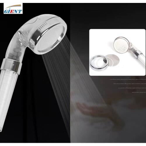 High Pressure Shower Head 360 Degrees Rotating 3 Mode Rainfall Powerful Boosting Spray Handheld Shower Head Stop Button
