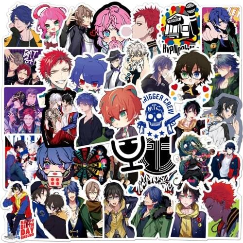 10/50PCS New Hypnosis Mic Hypnosis Microphone Graffiti Stickers Luggage Refrigerator Notebook Waterproof Decorative Stickers
