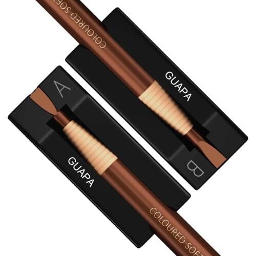 2 in1 Metal Eyebrow Pencil Sharpener Set Duckbill-Shape Eye Makeup Sharpening Tool for Peel Off Brow Pencils for Beginners