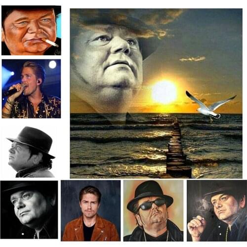 New 5D Diy full square diamond Dutch singer Andre Hazes diamond painted cross stitch Home decor painting sale DM2020