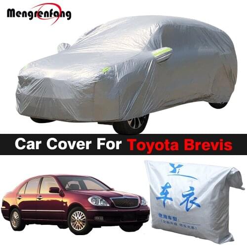 Car Cover Auto Outdoor Sun Shade Anti-UV Snow Rain Ice Resistant Cover Dustproof For Toyota Brevis