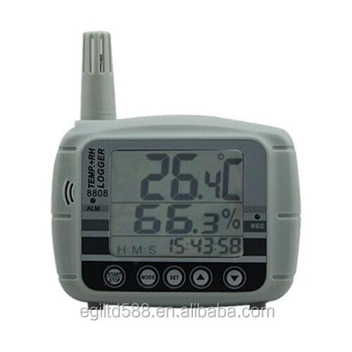 AZ-8808 Large LCD Display Temperature and Humidity Recorder Datalogger Range 0%RH~100%RH -20~70 C