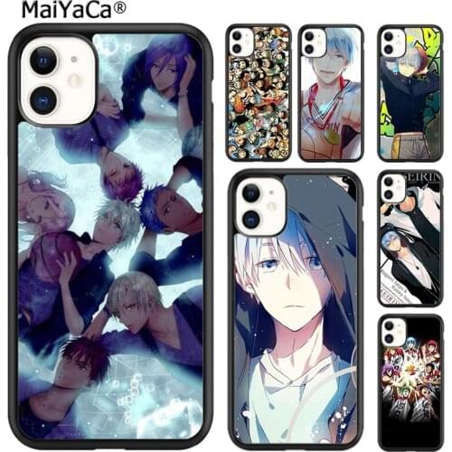 MaiYaCa Kuroko’s Basket anime manga Phone Case For iPhone SE 6 6s 7 8 plus X XR XS 11 12 pro max Samsung Galaxy S8 S9 S10 shell