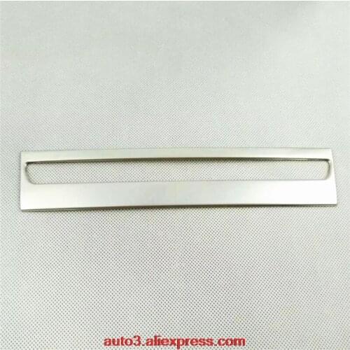 For Mazda 3 M3 Axela 2017 2018 Stainless Steel Auto Insert CD Player Power Switch Button Cover Panel Interior Accessories 1piece