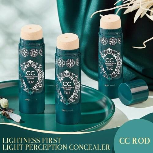 Concealer Stick CC Cream Natural Moisturizing Foundation Whitening Oil-control Full Cover Makeup Beauty Cosmetics Tool Maquiagem