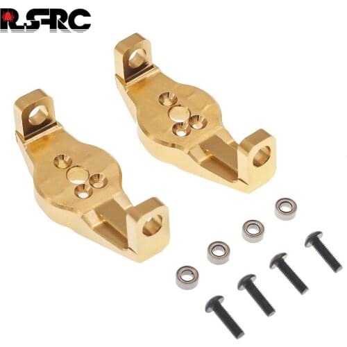 Brass Heavy Duty Counter Weight Set Portal Drive Axle Housing Bumper Mount for 1/10 RC Cwawler Traxxas TRX4 TRX6 Upgrade Parts