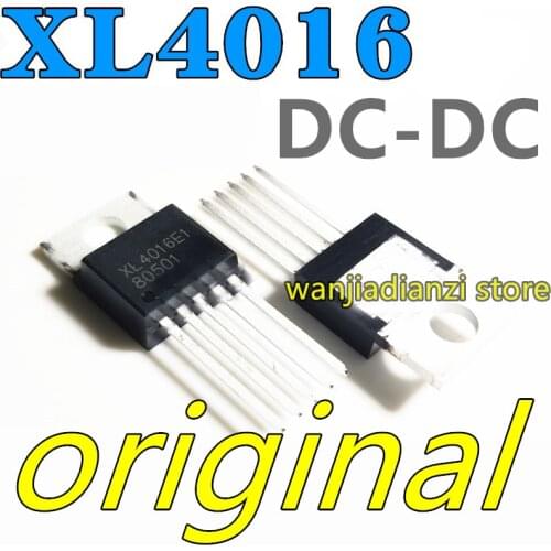 New and original XL4016E1 XL4016 TO220-5 40V 8A IC DC-DC Patch upright Patch into dc step-down voltage high power dc voltage adj