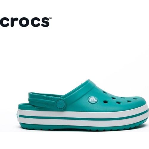 Original Crocs Crocband Unisex Green Slippers 11016 - 3TL