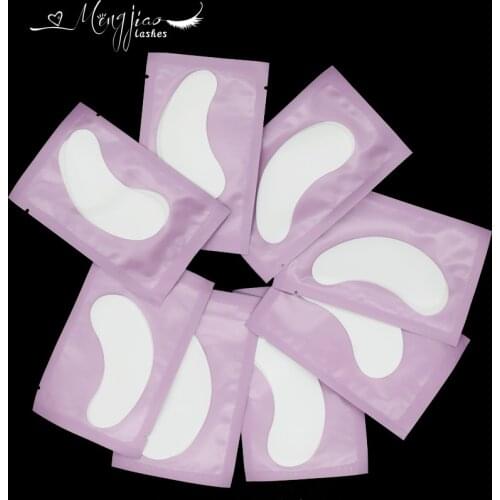 30/50/100 Pairs /Lot Wholesale Patches Eyelash Under Eye Pads Lash Eyelash Extension Eye Tips Sticker Wraps Make Up Tools