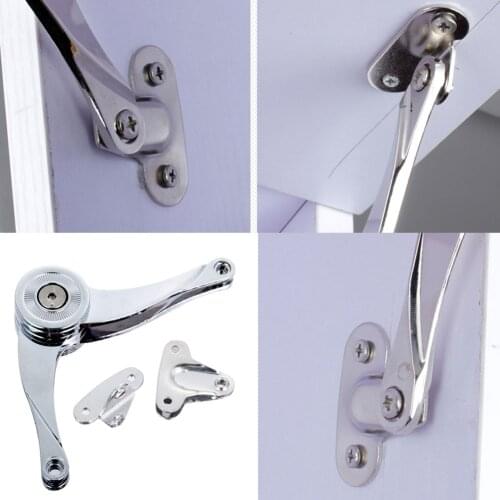 Cabinet Cupboard door Furniture Lift up Strut Lid Flap Stay Support Hinge