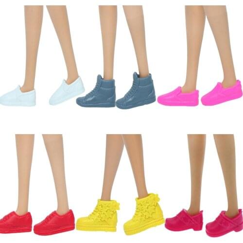 High Quality Cute Flat Shoes Sport Casual Boots Daily Wear Assorted Style Sandal Sneaker For Barbie Doll DIY Accessories Toys