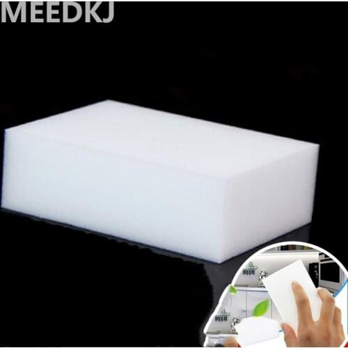 10pcs Kitchen cleaning sponge blocks Melamine Sponge Magic Sponge Eraser for Kitchen Office Bathroom Household dishwashing spong