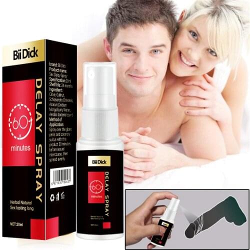 20ml Sex Delay Spray Sex for Man Male External Use Anti Premature Ejaculation Lasting Long 60 Minutes Penis Enlargment Pills