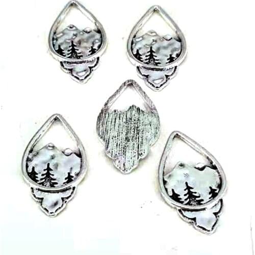 Hzew 5pcs delicate night moon charm moon sun pendant charms for women jewelry Accessories